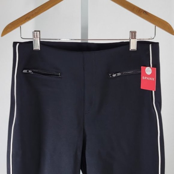 SPANX the perfect pants ankle piped skinny petite Sz L NEW - Picture 4 of 8